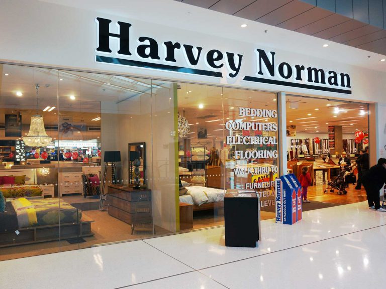 Harvey Norman offers more than 200 jobs work as a cashier, salesperson